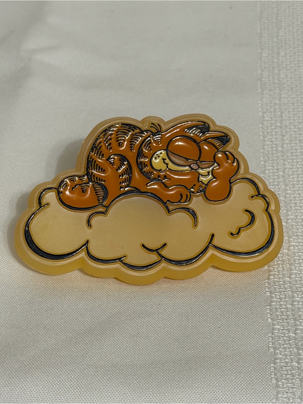 GARFIELD Sleeping on Cloud Vintage Nite Lite Night Light Working Prestigeline